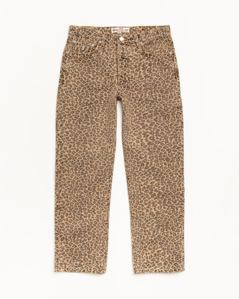 LEOPARD CLASSIC 5-POCKET DENIM