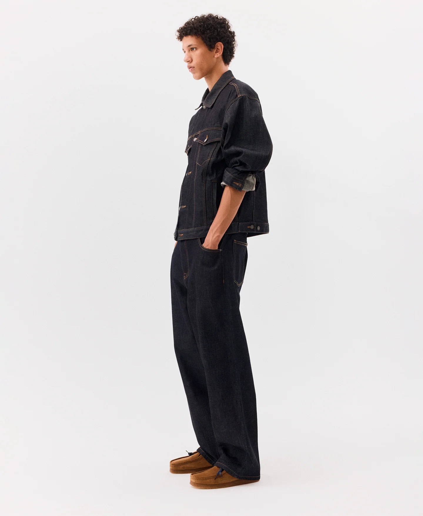 14 OZ SELVEDGE RAW DENIM JACKET