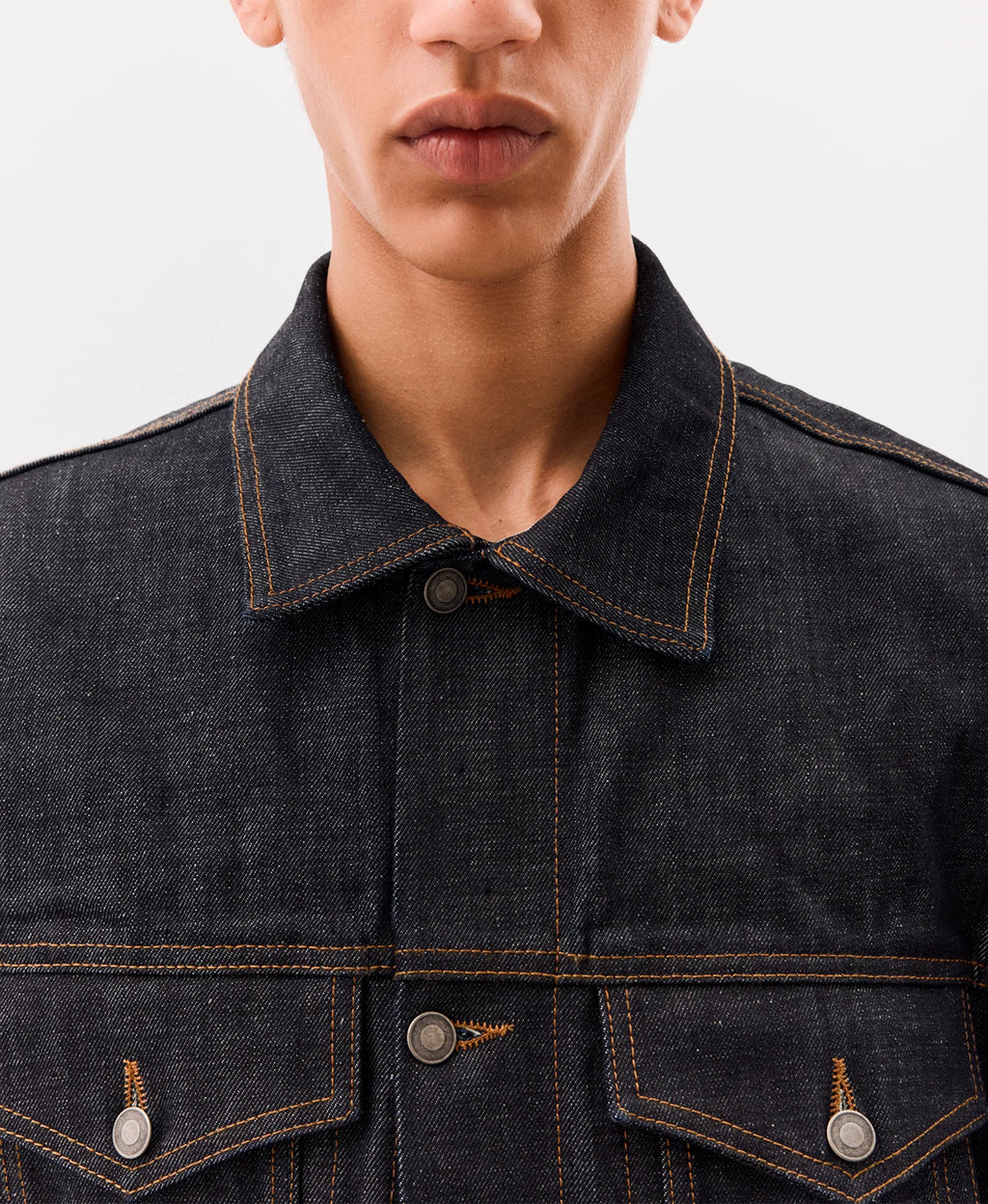 14 OZ SELVEDGE RAW DENIM JACKET